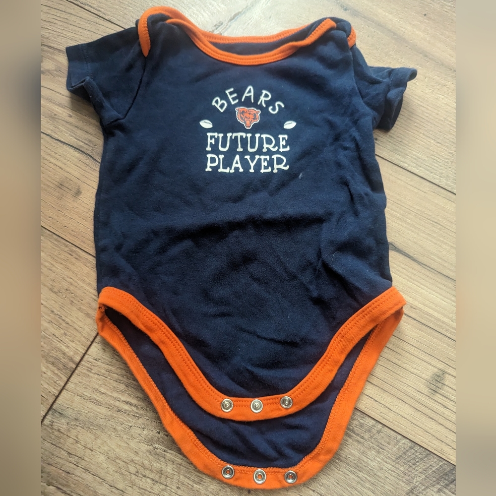 Chicago Bears onesie 3/6 m
